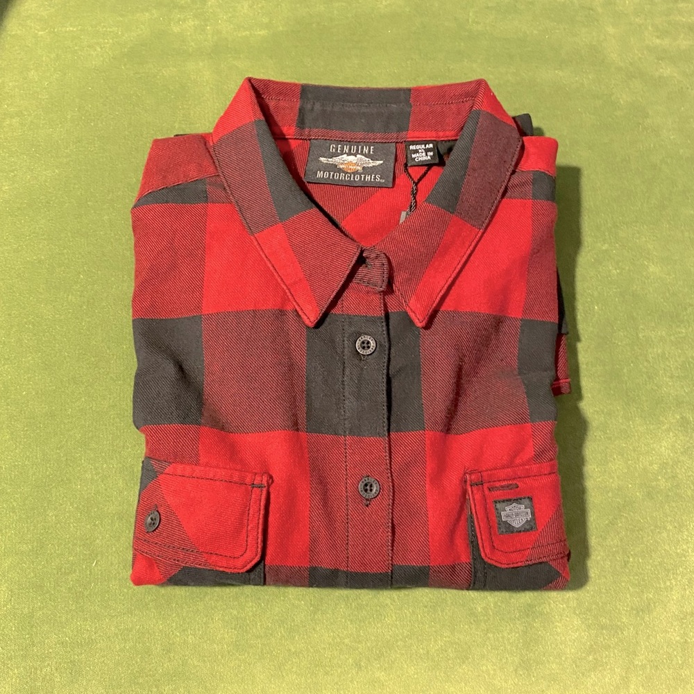 Harley Davidson Buffalo Plaid Shirt
